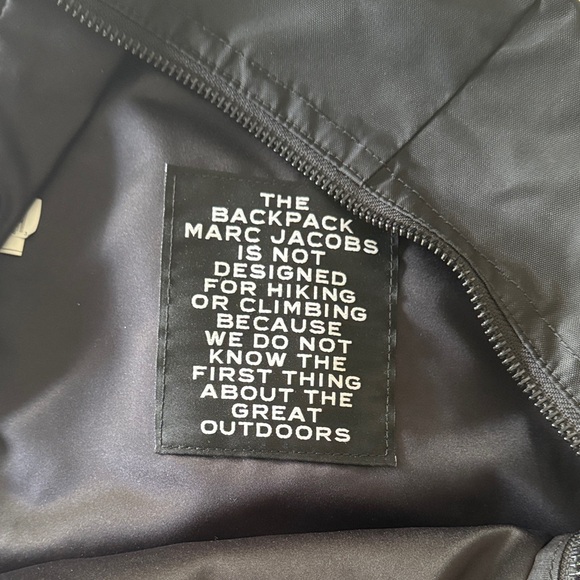 Marc Jacobs Black Backpack - Picture 2 of 4